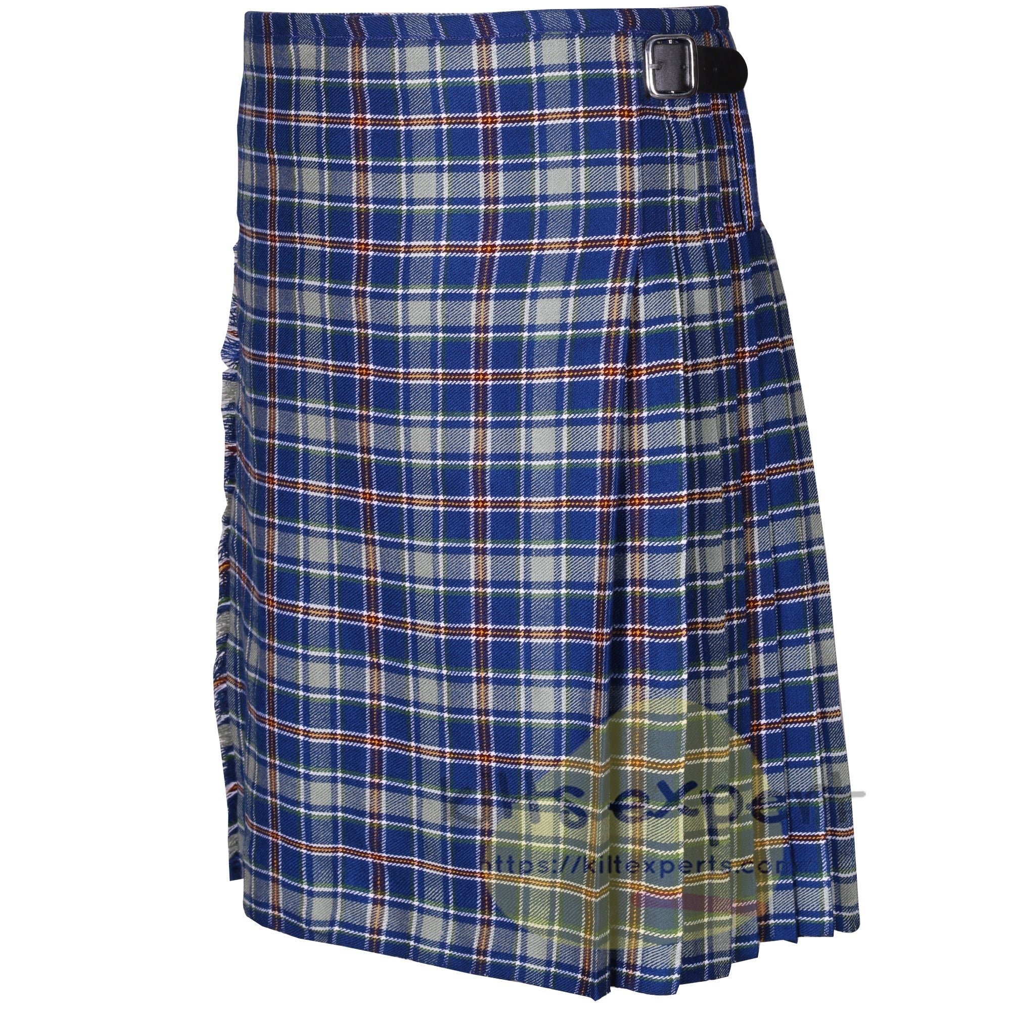 Blue Ridge Highlands Heritage Tartan 8 And 5 Yards Kilt - Kilt Experts