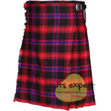 Broun Tartan Traditional 8 And 5 Yards Kilt - Kilt Experts