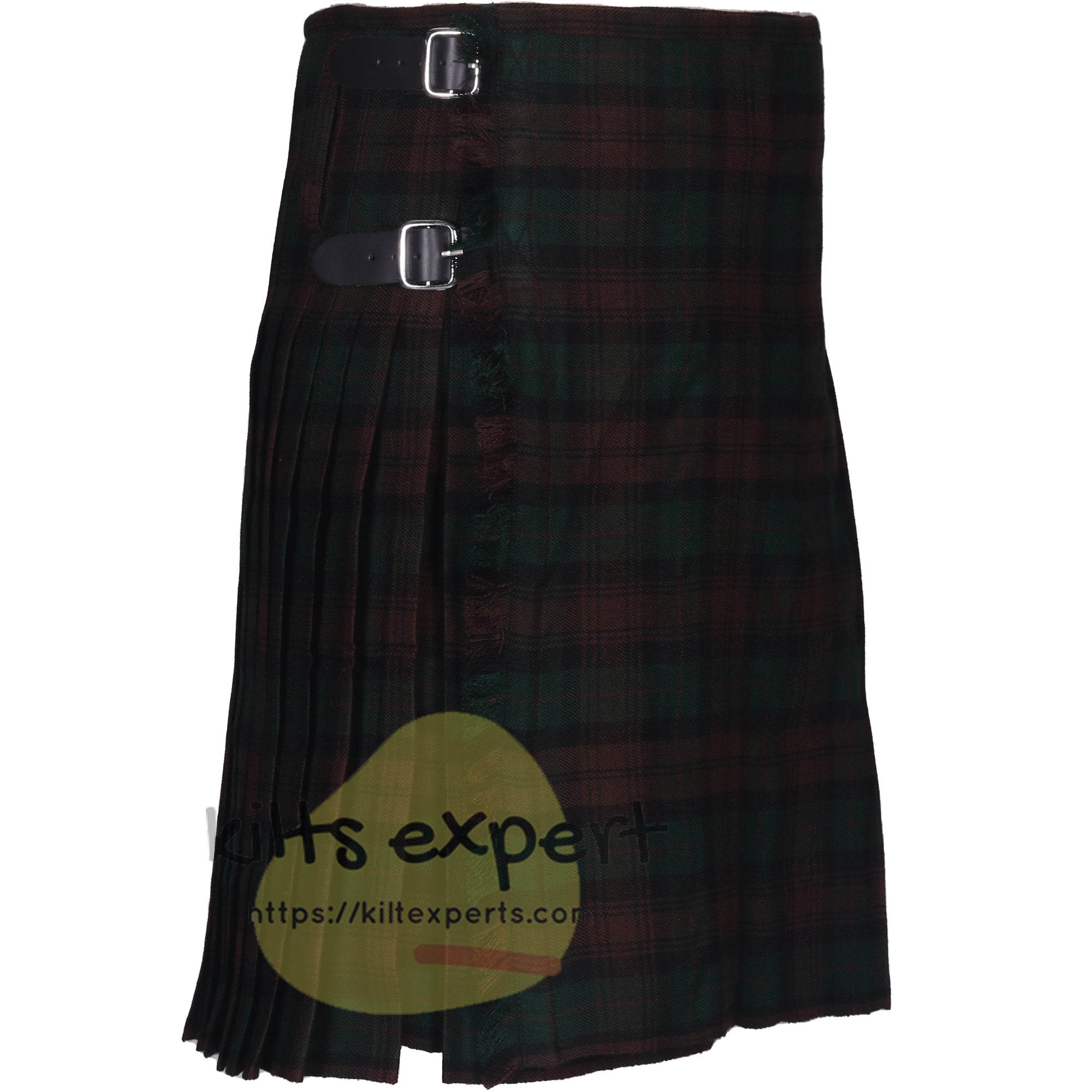 Brown Watch 8 and 5 Yards Kilt - Available in a Variety of Tartans - Kilt Experts