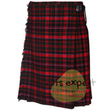 Buchan Modern Tartan Traditional 8 And 5 Yards Kilt - Kilt Experts