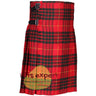 Cameron Red Tartan Traditional 8 And 5 Yards Kilt - Kilt Experts