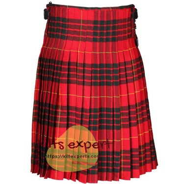 Cameron Red Tartan Traditional 8 And 5 Yards Kilt - Kilt Experts