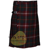 Chisholm Hunting Tartan Scottish Traditional Kilts – Premium 8 and 5 Yards Kilt - Kilt Experts