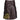 Chocolate Brown Gothic Cowhide Leather Kilt – Utility Kilt with Pockets & Chains - Kilt Experts