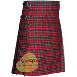 Cook Tartan Traditional 8 And 5 Yards Kilt - Kilt Experts