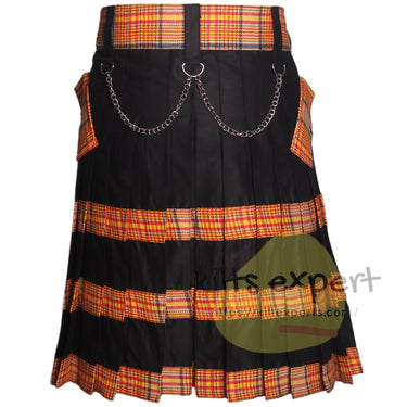 Espana Hybrid Utility Kilt – España Spanish Tartan With Chain - Kilt Experts