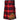 Fraser Red Modern Tartan Leather Straps Utility Kilt (Available In Many Tartans) - Kilt Experts