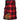 Fraser Red Modern Tartan Leather Straps Utility Kilt (Available In Many Tartans) - Kilt Experts