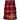 Fraser Red Modern Tartan Leather Straps Utility Kilt (Available In Many Tartans) - Kilt Experts