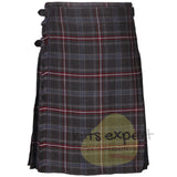 Hebridean Heather Tartan Scottish Traditional Kilts – Premium 8 and 5 Yards Kilt - Kilt Experts