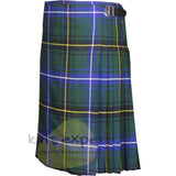 Henderson Ancient tartan kilt - side view with buckle - Kilt Experts