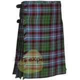 Hunter Ancient Modern Tartan Scottish Traditional Kilts – Premium 8 and 5 Yards Kilt - Kilt Experts