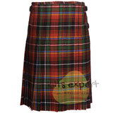 Innes Red Ancient Tartan Scottish Traditional Kilts – Premium 8 and 5 Yards Kilt - Kilt Experts