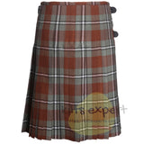 Irvine Weathered Tartan Scottish Traditional Kilts – Premium 8 and 5 Yards Kilt - Kilt Experts
