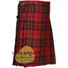 Leslie Red Ancient Tartan 8 And 5 Yards Kilt - Kilt Experts