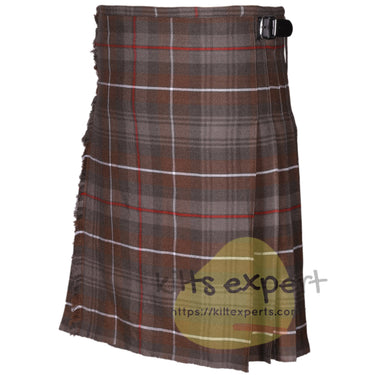 Mackenzie Weathered Tartan Scottish Traditional Kilts – Premium 8 and 5 Yards Kilt - Kilt Experts