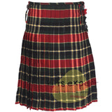 MacLachlan Old Modern Tartan Traditional 8 And 5 Yards Kilt - Kilt Experts