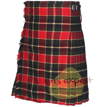 MacLachlan Old Modern Tartan Traditional 8 And 5 Yards Kilt - Kilt Experts