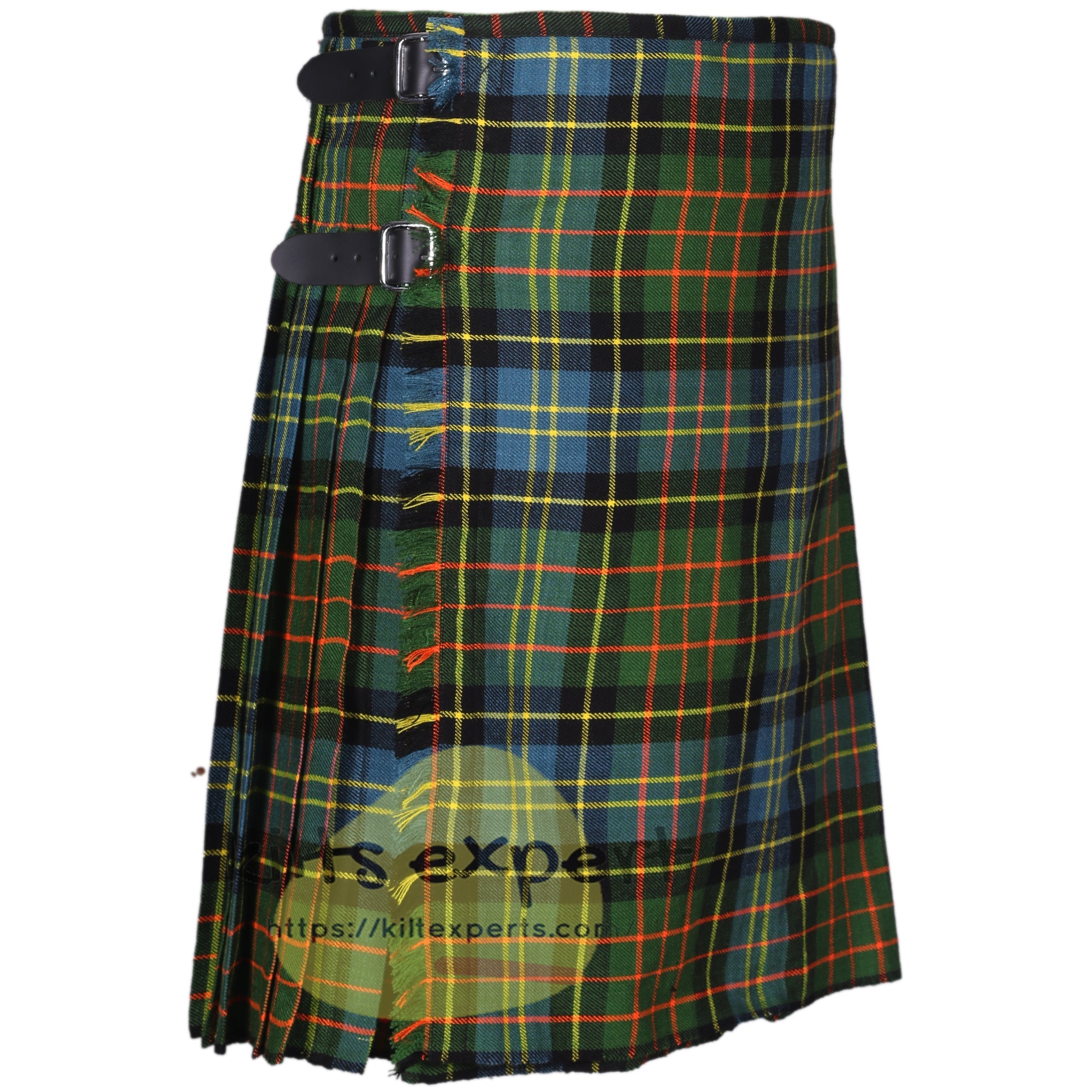 MacMillan Hunting Ancient Tartan 8 and 5 Yards Kilt - Available in a Variety of Tartans - Kilt Experts