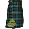 Morrison Green Tartan 8 And 5 Yards Kilt - Kilt Experts