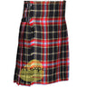 Norwegian Night Tartan 8 And 5 Yards Kilt - Kilt Experts