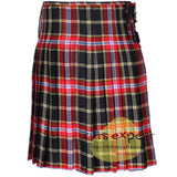 Norwegian Night Tartan 8 And 5 Yards Kilt - Kilt Experts
