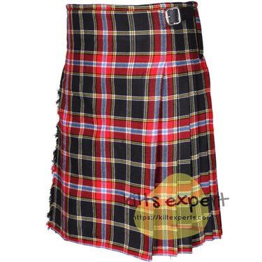Norwegian Night Tartan 8 And 5 Yards Kilt - Kilt Experts
