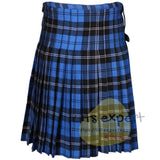 Ramsay Blue Tartan Scottish Traditional Kilts – Premium 8 and 5 Yards Kilt - Kilt Experts
