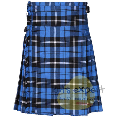 Ramsay Blue Tartan Scottish Traditional Kilts – Premium 8 and 5 Yards Kilt - Kilt Experts