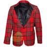 Royal Stewart Tartan Slim Fit Tuxedo Jacket In Various Tartans - Kilt Experts