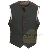 Scottish Olive Green Argyll Kilt Jacket With Vest – 15 Oz Finest Vacuna Wool Fabric With Vest Gauntlet Style Cuffs - Kilt Experts