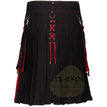 Utility Kilt Hybrid Modern 100% Cotton Jeans Kilt New For Men's - Kilt Experts