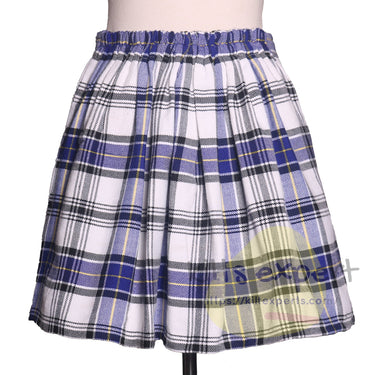 Women’s Tartan Mini Skirt – Elastic Back Scottish Plaid Skirt with Rivet Front Closure – Acrylic Wool Kilt Style Skirt - Kilt Experts