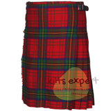 Wood Dress Tartan Traditional 8 And 5 Yards Kilt - Kilt Experts