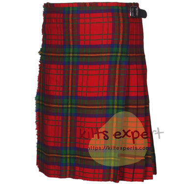 Wood Dress Tartan Traditional 8 And 5 Yards Kilt - Kilt Experts
