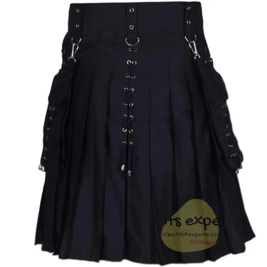 Black & Black Watch Hybird Kilt With New Look Kilt Experts