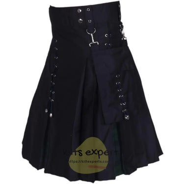 Black & Black Watch Hybird Kilt With New Look Kilt Experts