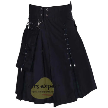 Black & Black Watch Hybird Kilt With New Look Kilt Experts