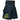 Black & Blue Douglas Two Tone Hybird Kilt Kilt Experts