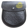 Black Leather Sporran Kilt Experts