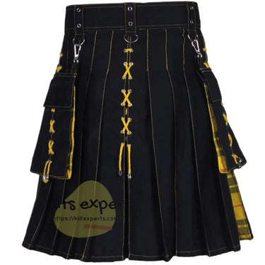 Black & Macleod Of Lewis Hybird Kilt With New Look Kilt Experts