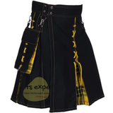 Black & Macleod Of Lewis Hybird Kilt With New Look Kilt Experts