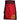 Black & Red Two Tone Stylish Utility Kilt Kilt Experts