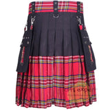 Black & Royal Stewart Modern Kilt For Men Kilt Experts