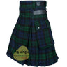 Black Watch 16Oz Leather Straps Utility Kilt Kilt Experts