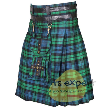 Black Watch Ancient Modern Best Tartan Utility Kilt With Detachable Pockets Kilt Experts