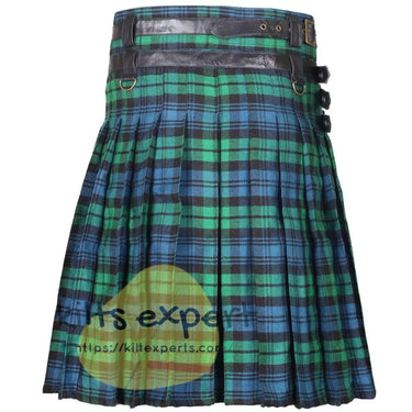 Black Watch Ancient Modern Best Tartan Utility Kilt With Detachable Pockets Kilt Experts