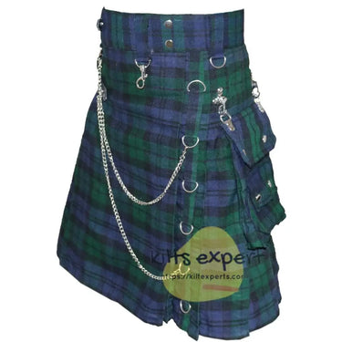 Black Watch Heavy 16Oz Stud Kilt Kilt Experts