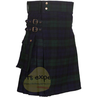 Black Watch Heavy 16Oz Utility Kilt - Kilt Experts
