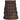 Black Watch Weathered Leather Straps Utility Kilt - Kilt Experts